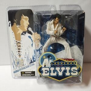 NWB Las Vegas Elvis Presley 3 Action Figure Figurine 5” 2004 McFarlane